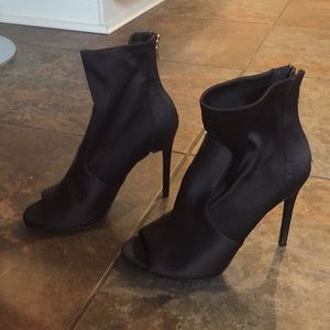 Black ankle boots